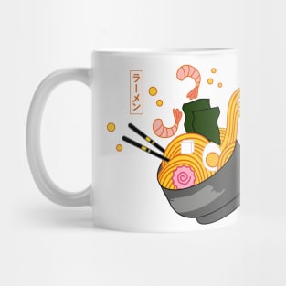 Japanese Ramen Noodles Bowl - ラーメン Mug